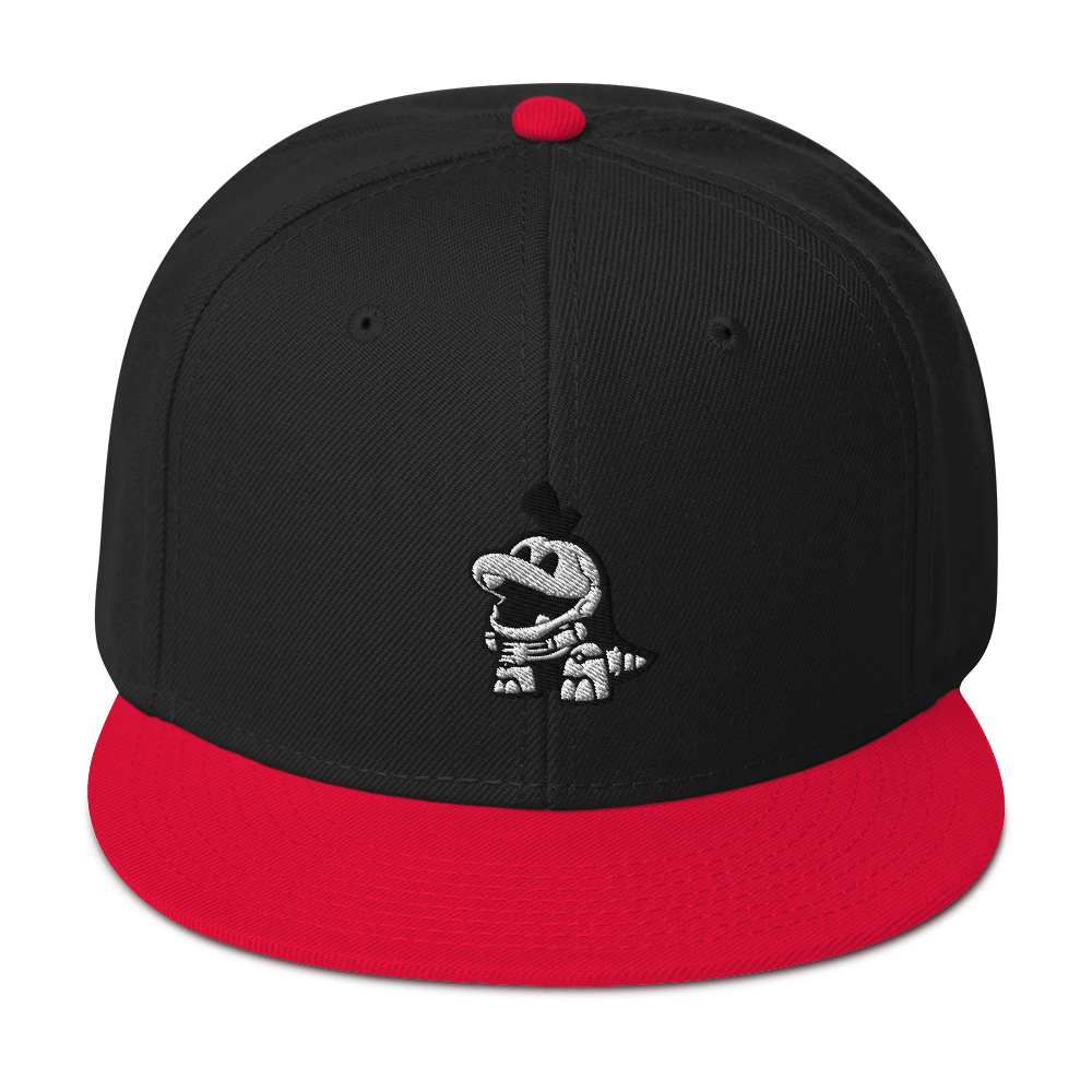 Derpy Crocodile Snapback Hat