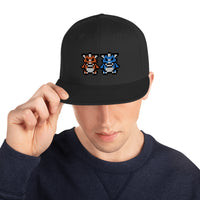 Thumbnail for Two Monsters Snapback Hat