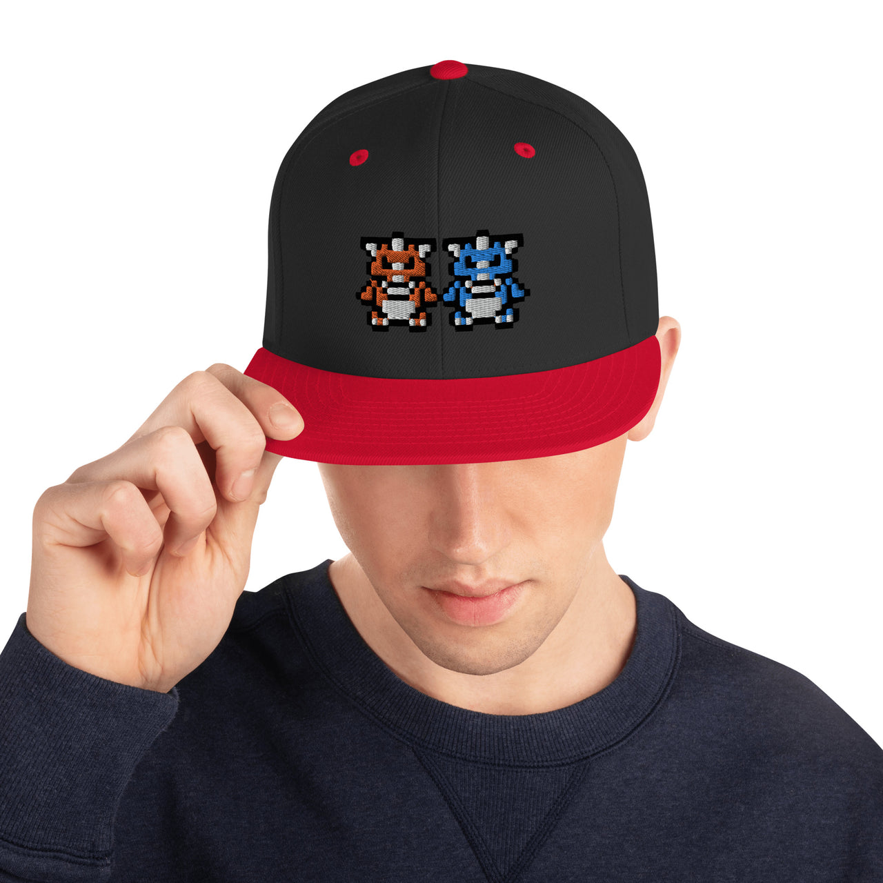 Two Monsters Snapback Hat
