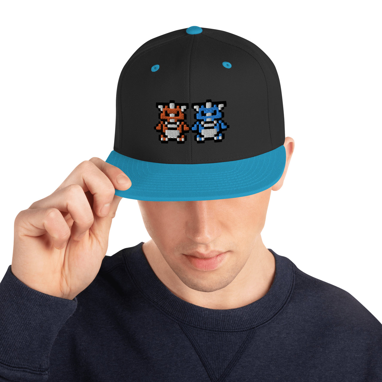 Two Monsters Snapback Hat