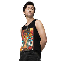 Thumbnail for Angry Fire Goldfish Premium tank top