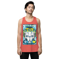 Thumbnail for Angry Ice Leopard premium tank top