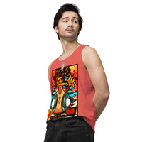 Thumbnail for Angry Fire Goldfish Premium tank top