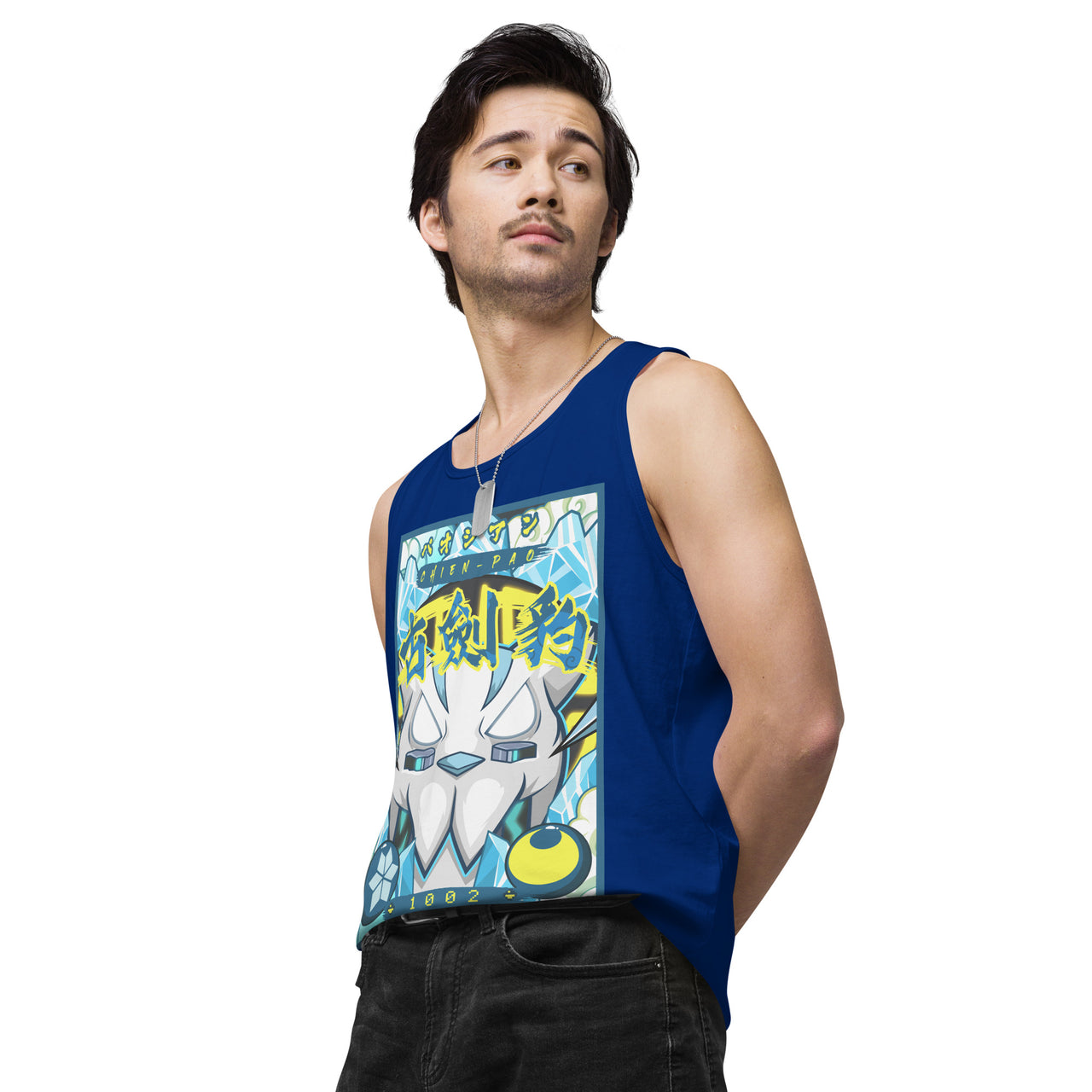Angry Ice Leopard premium tank top