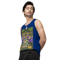 Thumbnail for Angry Grass Snail premium tank top