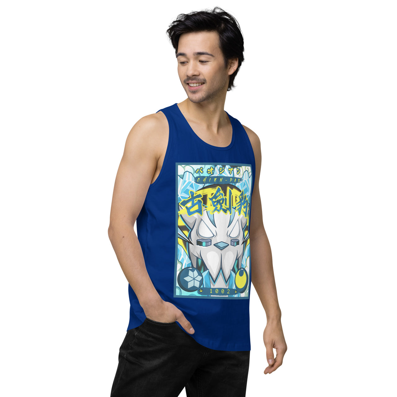 Angry Ice Leopard premium tank top